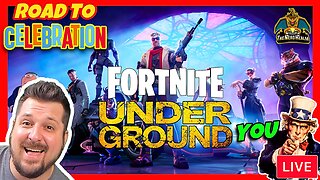 Road to Celebration GIVEAWAYS! Fortnite Underground with YOU! Let's Squad Up & Get Some Wins! 1/5/24