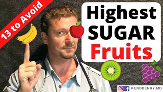 13 High-Sugar Fruits to AVOID for Weight Loss 2021