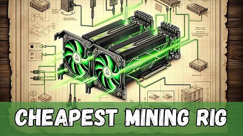 Crypto Mining Budget Powerhouse - Cheapest GPU Mining Rig 2024