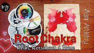 Root Chakra, Meditative message & Mind massage (ASMR, Rorschach, Runes & Reading)