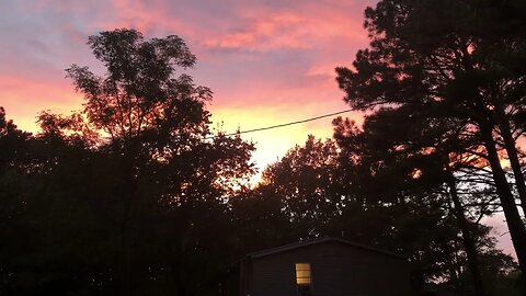 Sunset In Monticello Arkansas 10/14/21