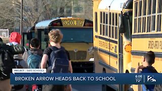 Project Safe Schools: First Day of School for Broken Arrow Public Schools