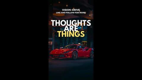 THOUGHTS BECOME THINGS #shorts #thinkandgrowrich