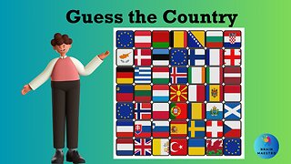 Flag Quiz: Guess the Country from Its Flag and Two Famous Cluese #BrainMaestro, amazing #riddles