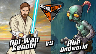 OBIWAN KENOBI Vs. ABE From ODDWORLD - Comic Book Battles: Who Would Win In A Fight?