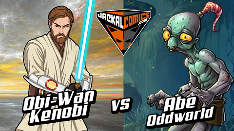 OBIWAN KENOBI Vs. ABE From ODDWORLD - Comic Book Battles: Who Would Win In A Fight?