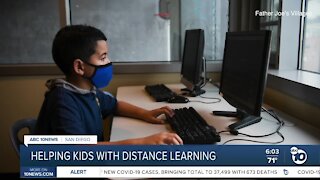 Father Joe's Villages helps students with distance learning