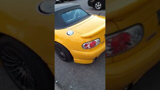 Dual Exhaust Miata Pika #sfmcollective #shorts #cars #miata #pikachu #mazda #mx5 #small #fun