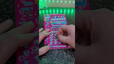 BIG Jackpot WINNER on this Scratch Off Lottery Ticket!