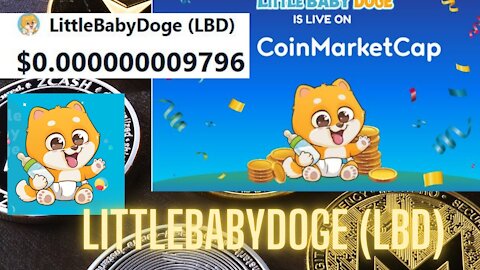 LittleBabyDoge (LBD) new coin, current value $0.000000009977
