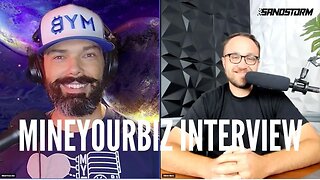 MINEYOURBIZ INTERVIEW / WHAT IS SANDSTORM? / THE ETHEREUM MERGE