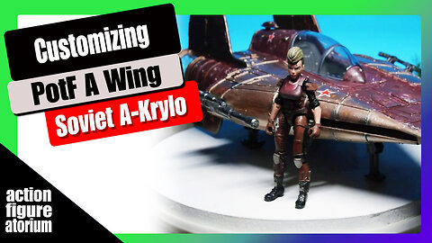Customizing | Power of the Force A-Wing into the Soviet A-krylo fighter