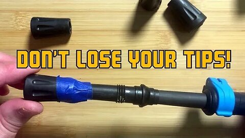 Don't lose your trekking pole tips!