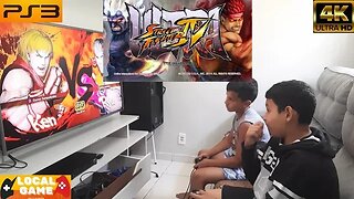 Ultra Street Fighter 4 do Ps3 multiplayer local