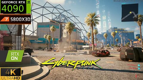 Cyberpunk 2077 | RTX 4090 4K DLSS 3, Path Tracing ON | Ryzen 7 5800X3D | Patch 1.63