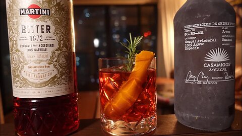 Mezcal Negroni - My Favorite Holiday Cocktail