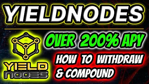 How to Compound Your YIELDNODES PROFITS to Make Even More Gains | Best Masternode Project 2022