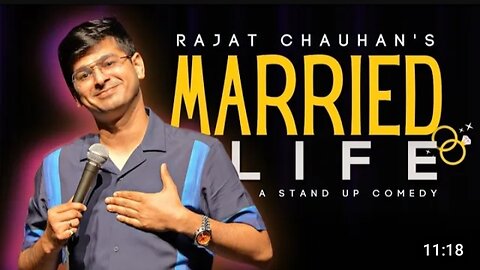 Married life | Stand up comedy by Rajat Chauhan (50th video) #standupcomedy #comedy #rajatchauhan