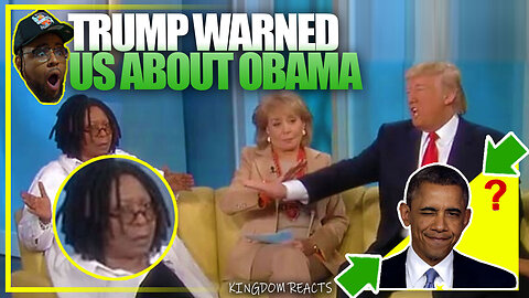 THEY WERE SHOCKED | They were Cool with Trump Until He Brought Up Obama