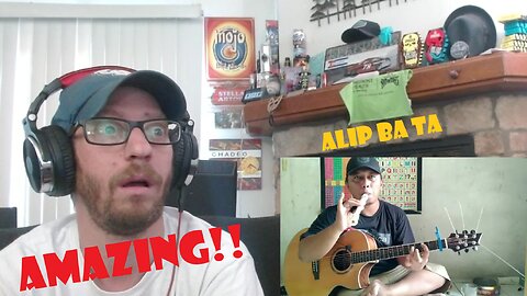 American Reacts to Alip Ba Ta - My Heart Will Go On - Celine Dion (fingerstyle cover)