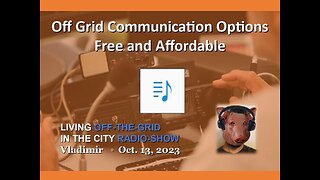 Off grid communications options