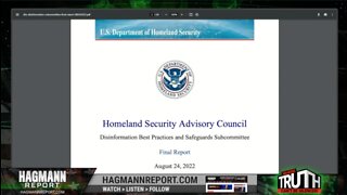 DHS Truth Squad Redux - Remember Their Names | Doug Hagmann Opening Segment | The Hagmann Report 9/2/2022