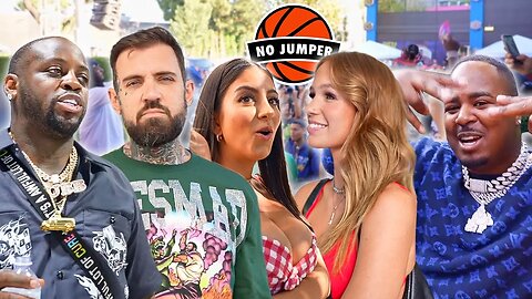 Adam22 & Lena Bring Their New Girlfriend to A Packed Block Party!