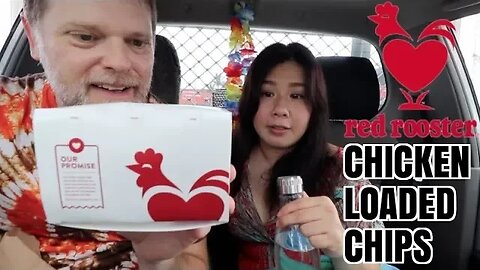 Red Rooster Chicken Loaded Chips Mukbang