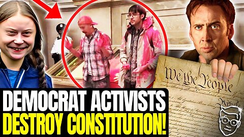 Lib Activists ATTACK & DESECRATE U.S Constitution, Archives EVACUATED 🚨