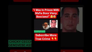 “I Was In Prison With Mafia Boss Vinny Basciano!” 😤😨 #bonanno #joepistone #mafiaboss #jail #prison