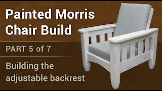 Woodworking - Painted Morris Chair Build (Part 5 of 7)