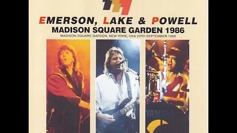 Emerson, Lake & Powell - 1986-09-20 - Madison Square Garden 1986