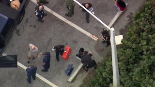 CHOPPER 5 VIDEO: Asian immigrants detained after coming ashore on Palm Beach ahead of President Trump's visit, police say