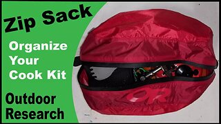 Backpacking Gear Cook Kit Stuff Sack Outdoor Research Zip Sack