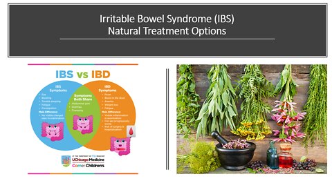 Irritable Bowel Syndrome IBS - Natural Treatment Options with Herbs & Supplements