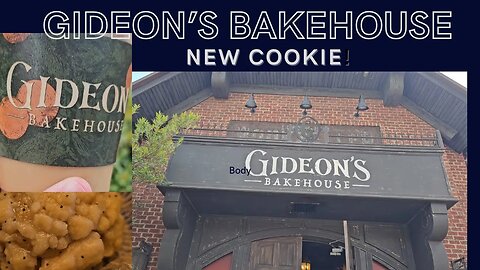 GIDEON'S BAKEHOUSE SEPTEMBER 2023 NEW COOKIE