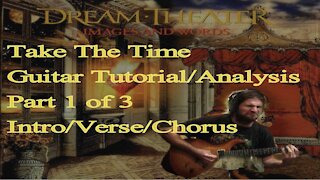 (Dream Theater) TAKE THE TIME Guitar Tutorial/Analysis Pt. 1