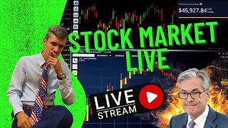 More BAD news From the FED! Stock Market Live Friday Pay Day