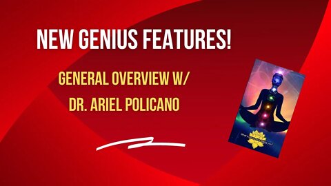 Genius Weekly Training with Dr. Ariel Policano