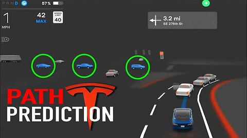 Tesla's FSD Beta Makes Path Prediction Great Again