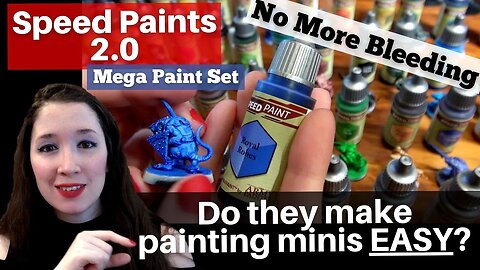 FIFTY Paints 1st Impressions - 2.0 Speed Paints of the Mega Paint Set by The Army Painter