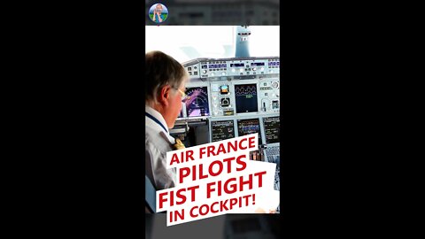 BIZARRE fist fight between pilots in cockpit Air France 🇫🇷