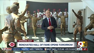 Renovated Hall of Fame opens tomorrow