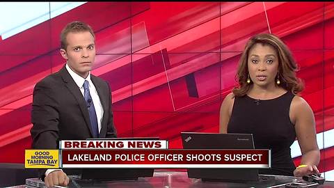 Armed carjacking suspect shot in officer-involved shooting in Lakeland