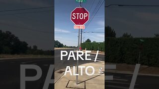 Improve your Spanish vocabulary with the word of the day “Stop” is either “Pare” or “Alto”