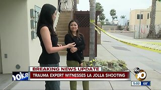 Trauma expert witnesses fatal La Jolla shooting