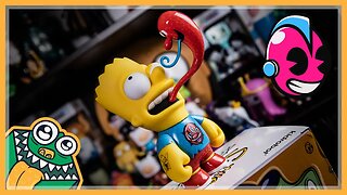 Kidrobot x Kenny Scharf - Bart Simpson Figure - Unboxing and Overview