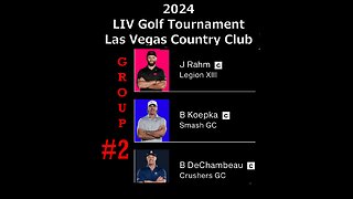 Rahm, Koepka, DeChambeau