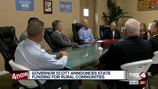Governor Rick Scott approves funding for rural communities