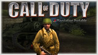 Trying Call of Duty for the PSP!